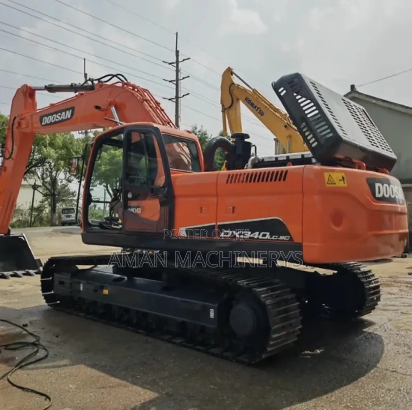 Refurbished Doosan Dx340lca Excavator – 2025 Model