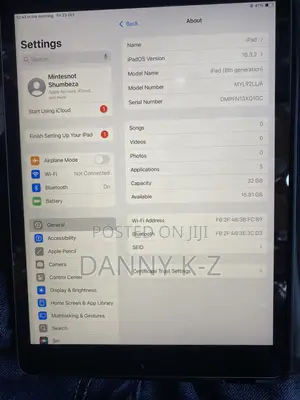 Apple iPad Air 2 32 GB Silver