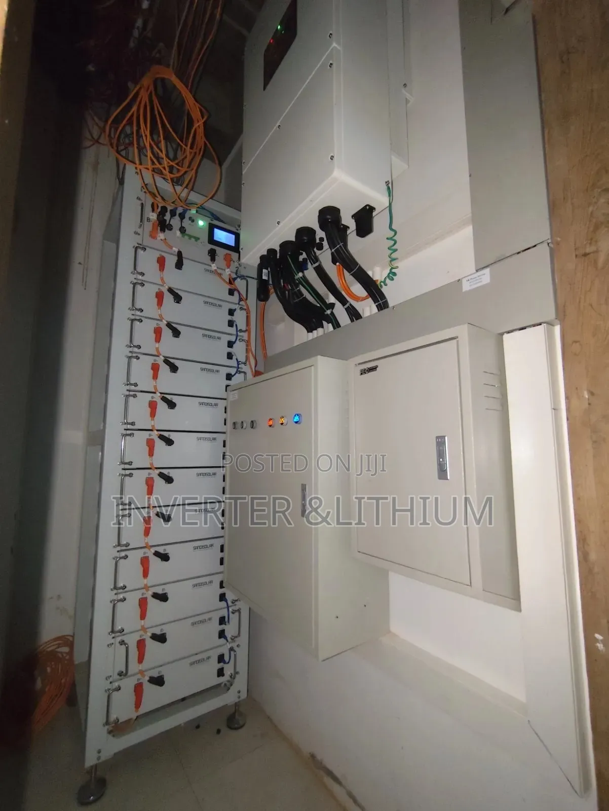 60kw Hybrid Inverter & 60kwh Lithium Ion Battery