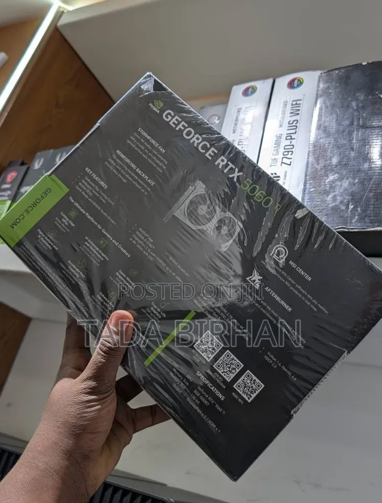 MSI GEFORCE RTX 5060 Ti 8GB Next-Level Gaming