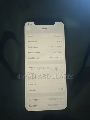 New Apple iPhone 12 Pro 128 GB White