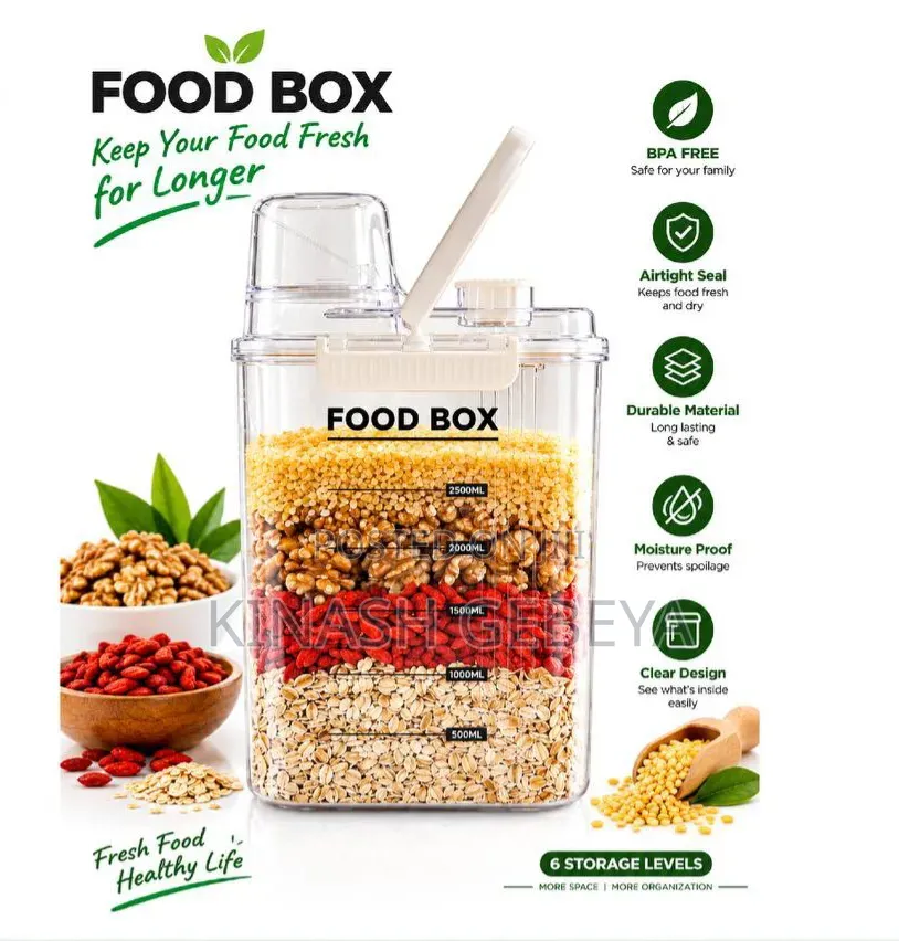 Organized Kitchen Food Storage Container(2.5litre)