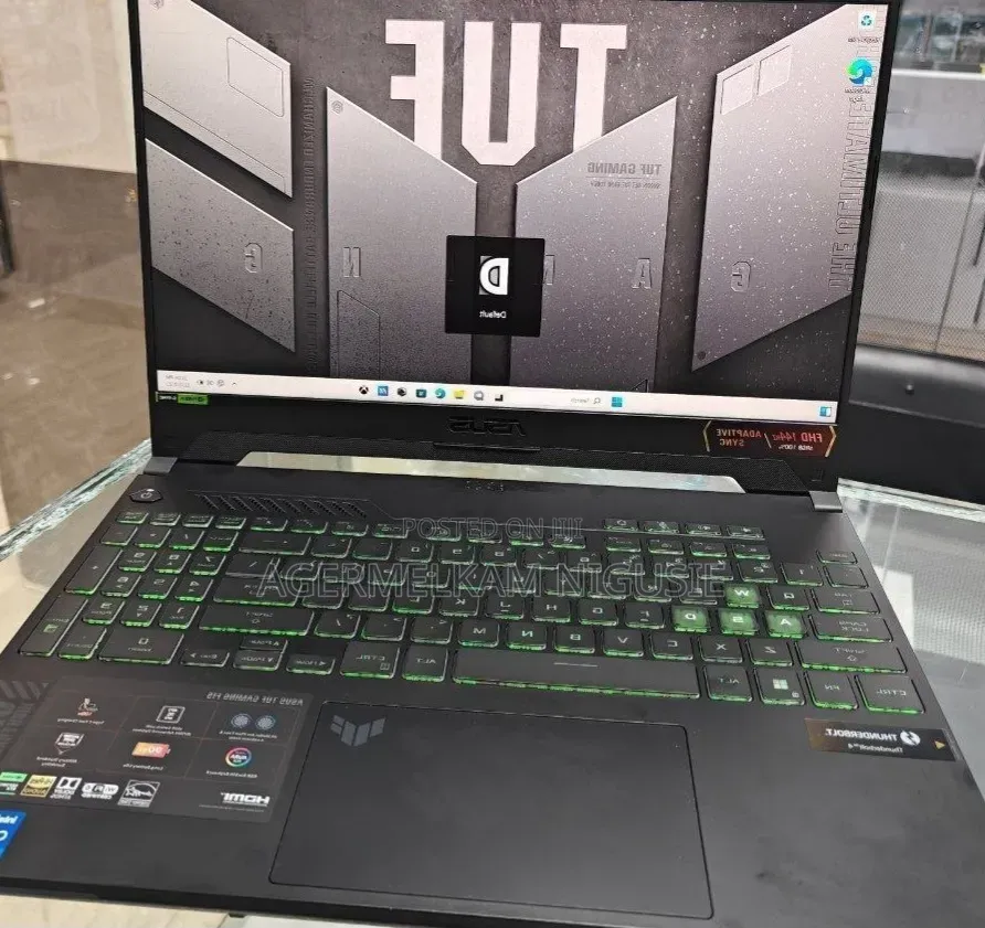 New Laptop Asus TUF Gaming F15 16GB Intel Core i7 SSD 512GB
