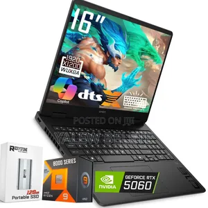 New Laptop HP Omen 16 16GB AMD Ryzen 9 SSD 1T