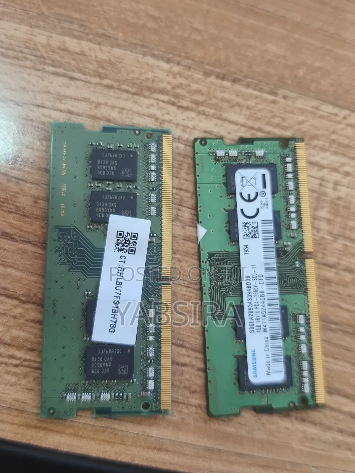 2 × 4GB Ddr4 Laptop Ram