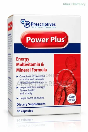 Power Plus - Energy Multivitamin and Mineral Formula