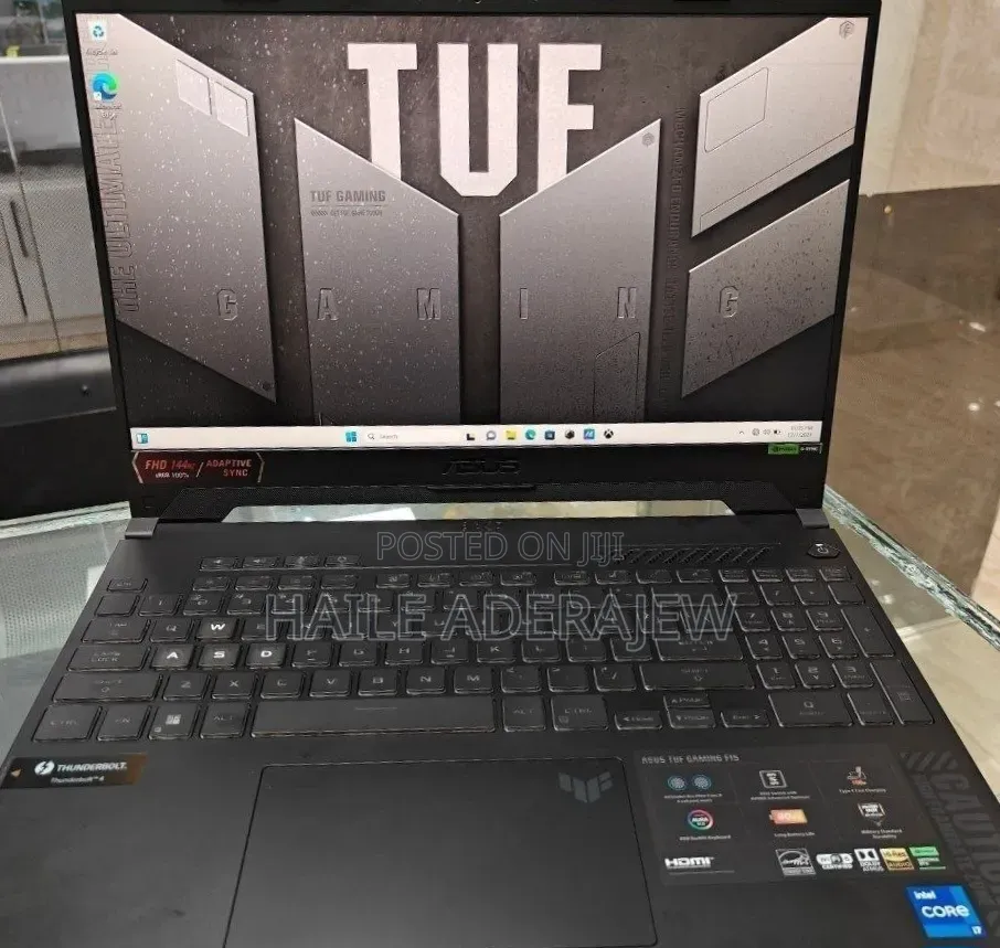 New Laptop Asus TUF Gaming A15 16GB Intel Core i7 SSD 512GB