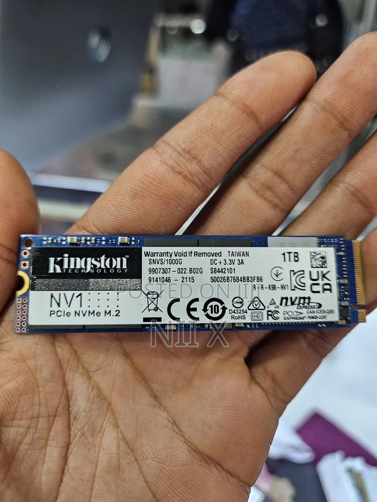  Kingston Nv1 1TB Nvme SSD