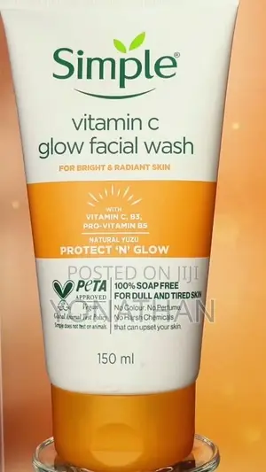 Simple Vitamin C Glow Facial Wash