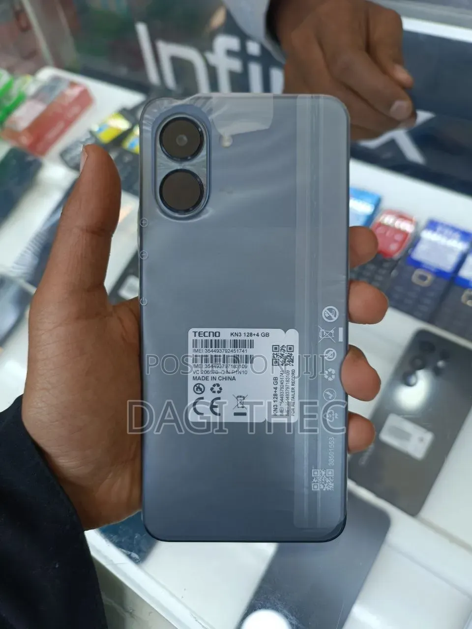 New Tecno Pop 20 128 GB Black