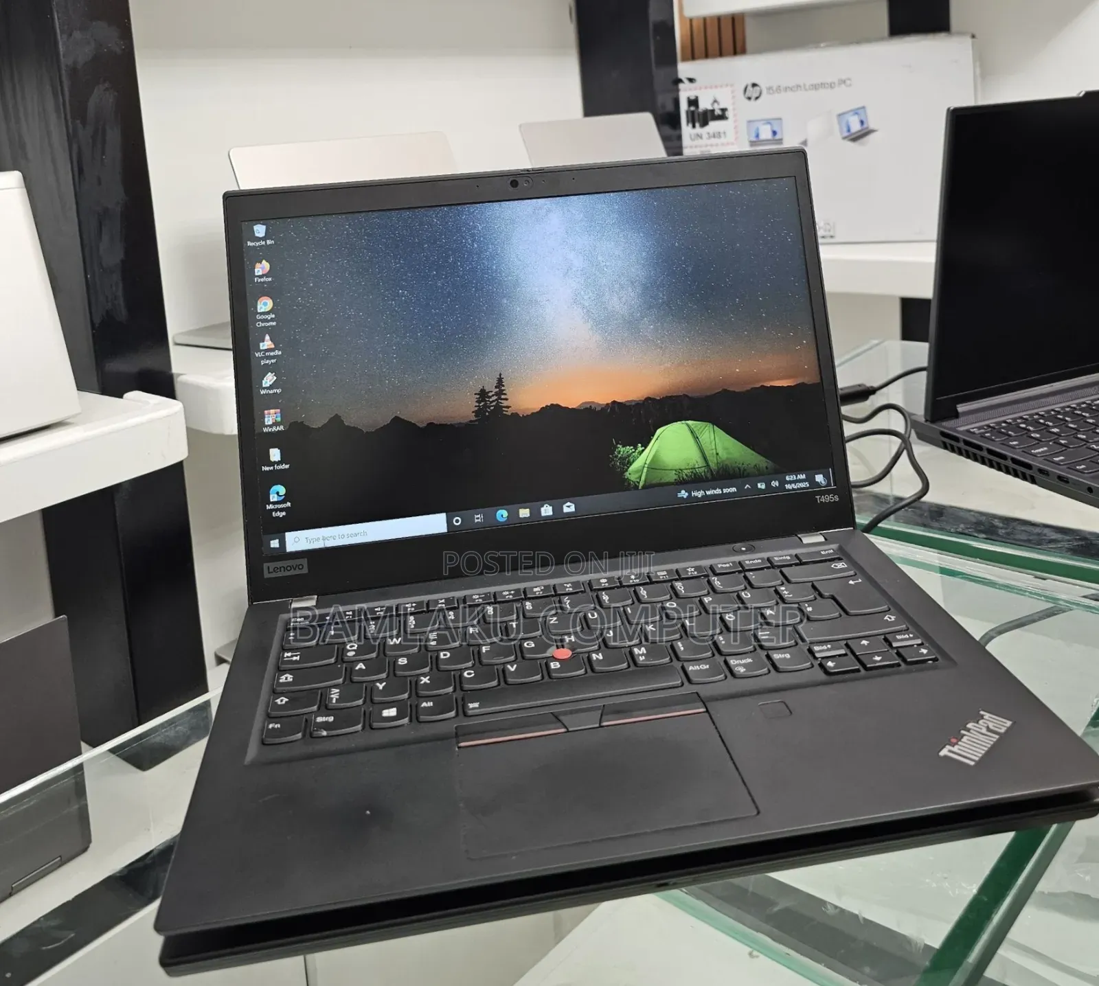 New Laptop Lenovo ThinkPad t495s 16GB AMD Ryzen 7 SSD 512GB
