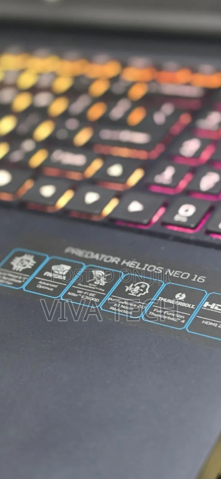 New Laptop Acer Predator Helios Neo 16 16GB Intel Core i9 SSD 1T