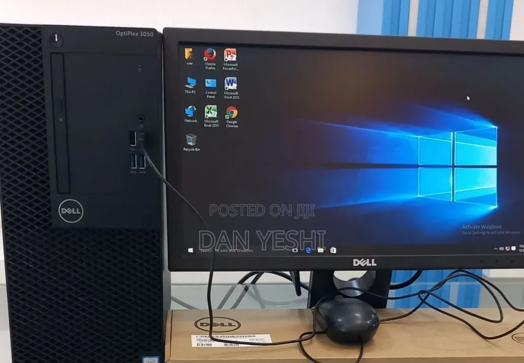 New Desktop Computer Dell OptiPlex 3050 4GB Intel Core i3 SSD 500GB