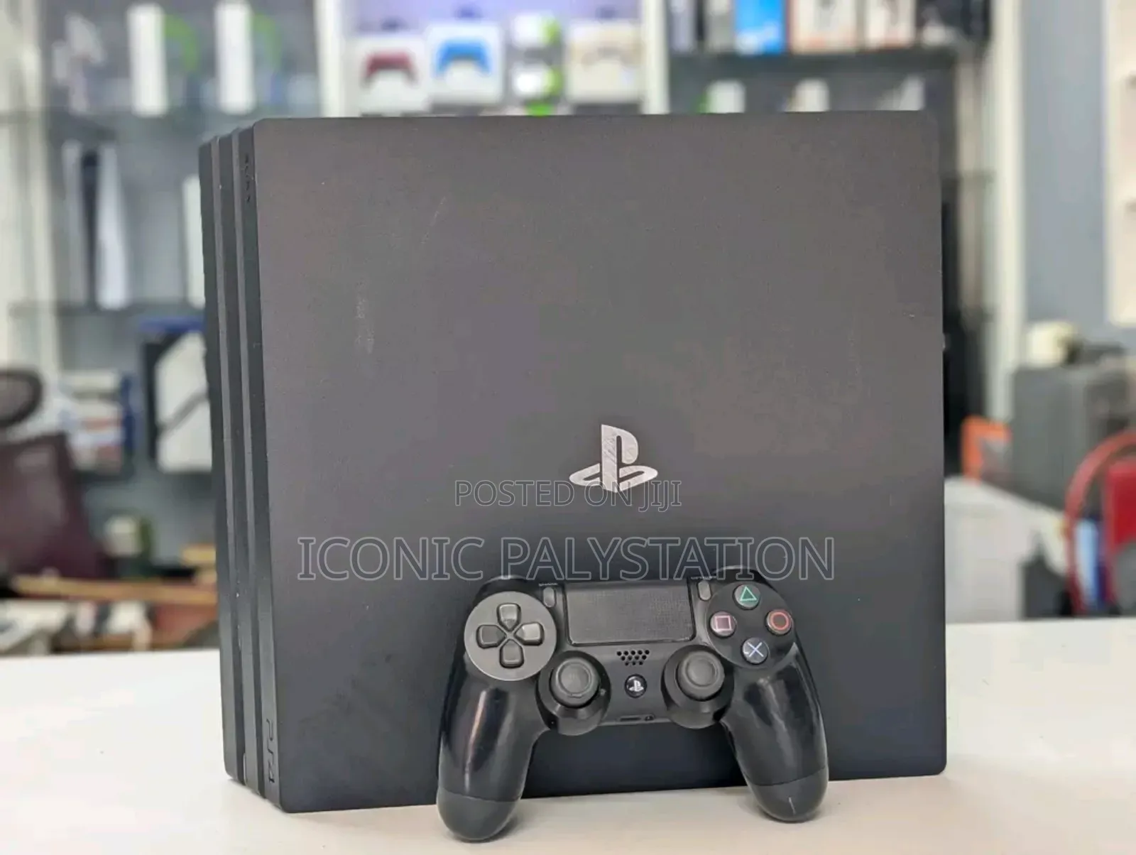 Iconic PS4 Pro Jealberak With Two Orgnial Controller for Gamers