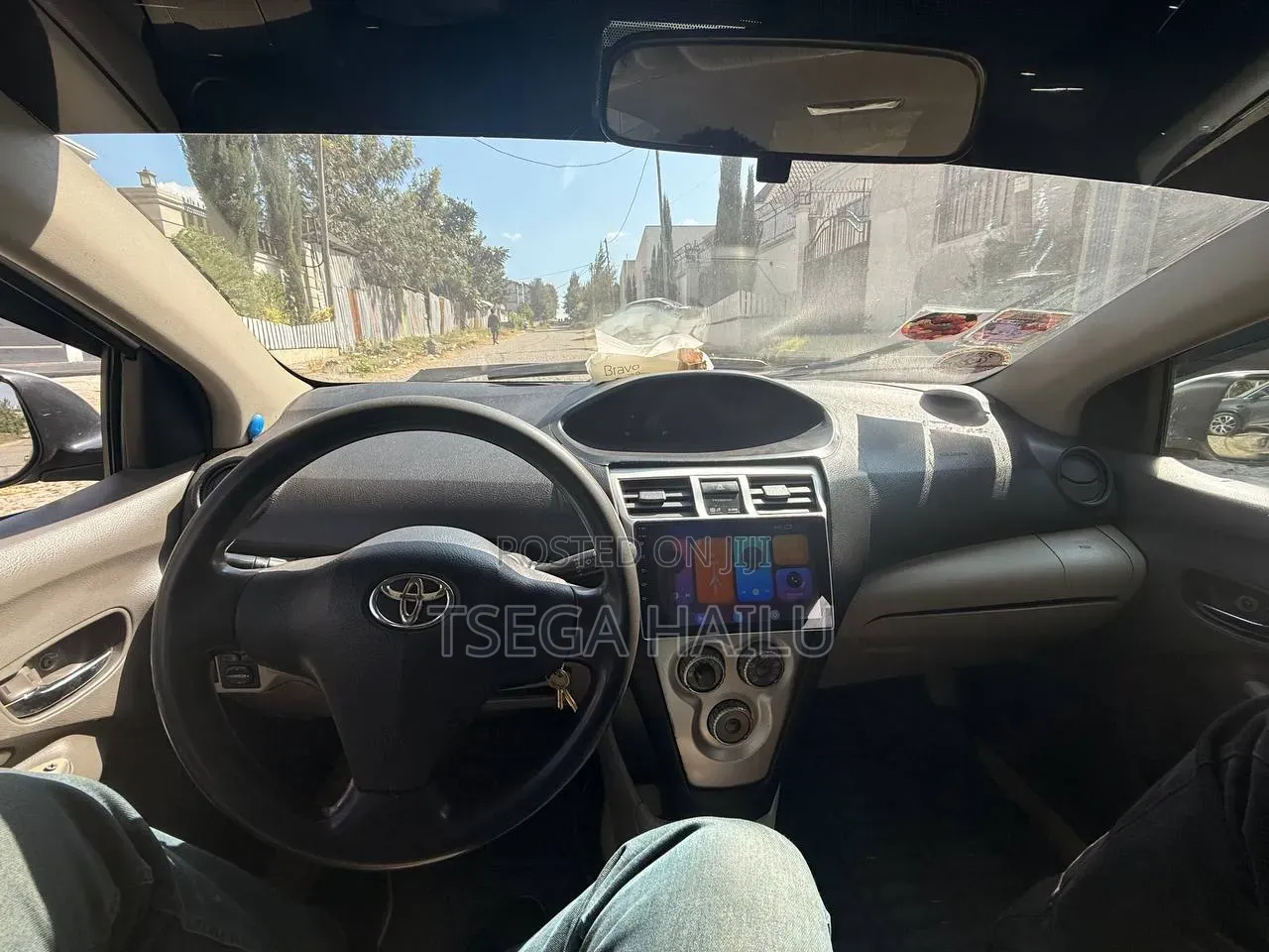 Toyota Belta 2007 Gray