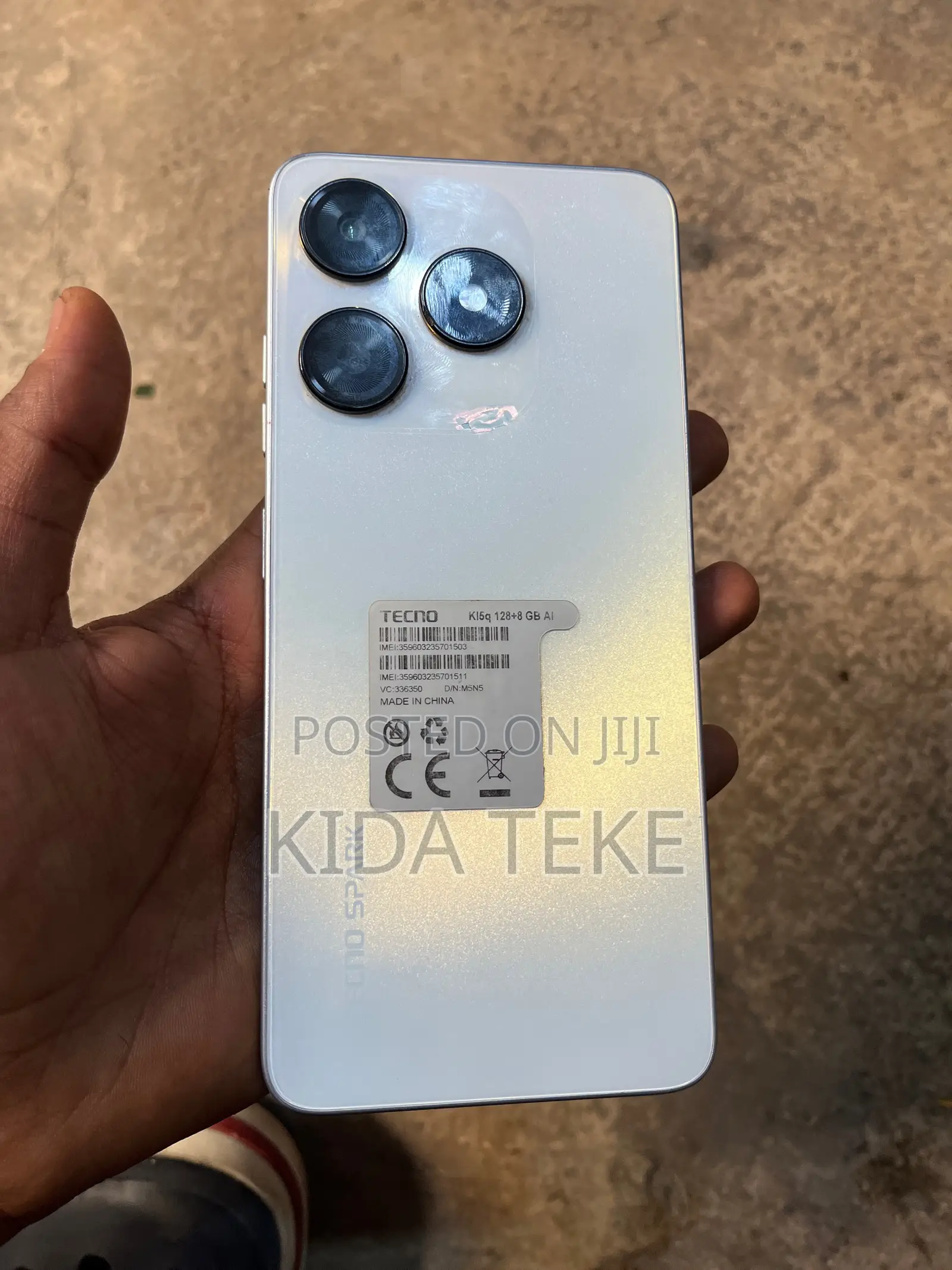Tecno Spark 10 128 GB White