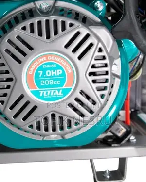 Total Gassolin Generator 3.5kw ለማንቀሳቀስ ቀላል የሆነ የራሱ ጎማ ያለው