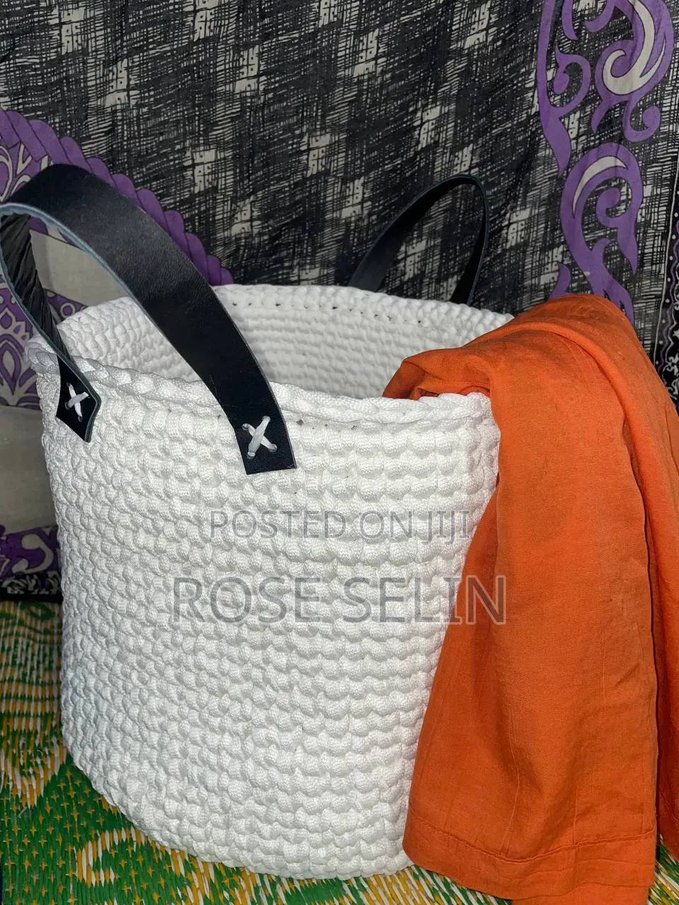 Storage Basket . Hand Made