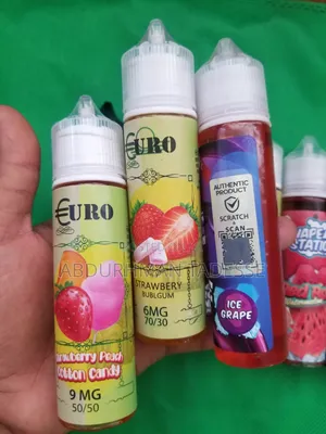 Vape Oil 60ml በተለያየ ጣዐም