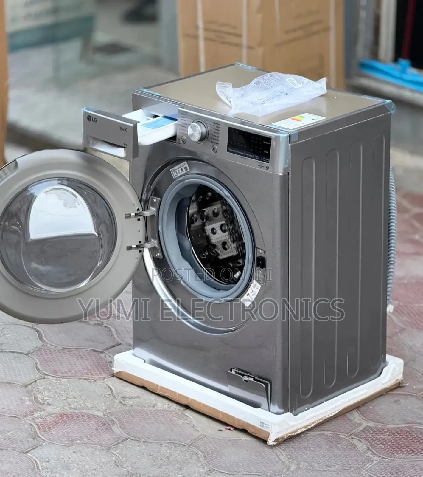 ኤልጂ (LG) የልብስ ማጠቢያ ማሽን V5 12/8kg