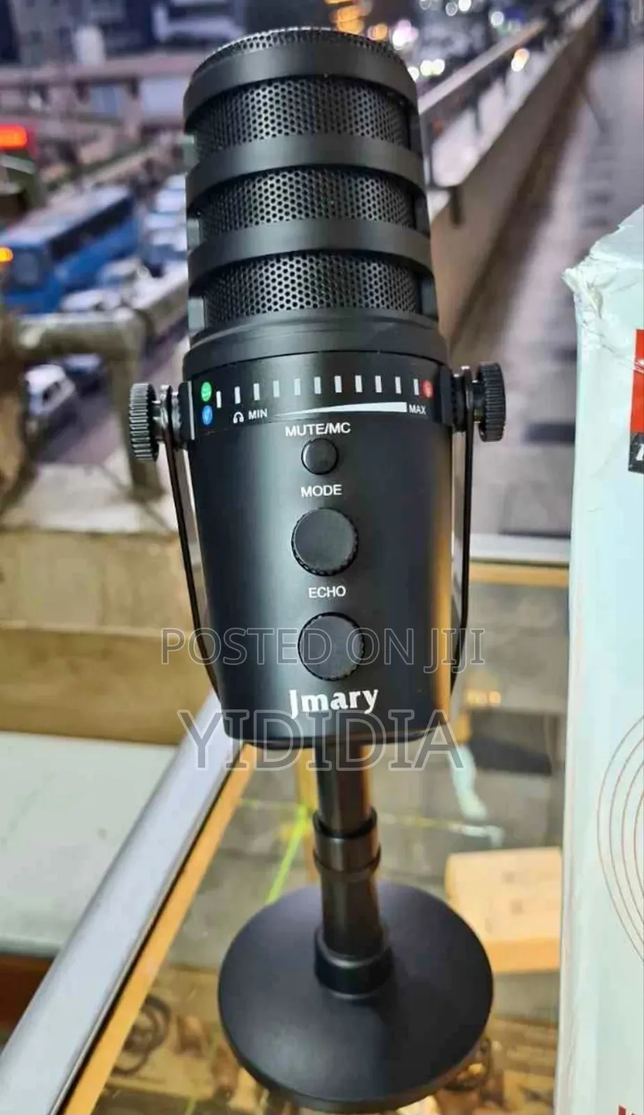 Jmary MC-PW12 USB Microphone– Clear Sound for Recording & Streaming