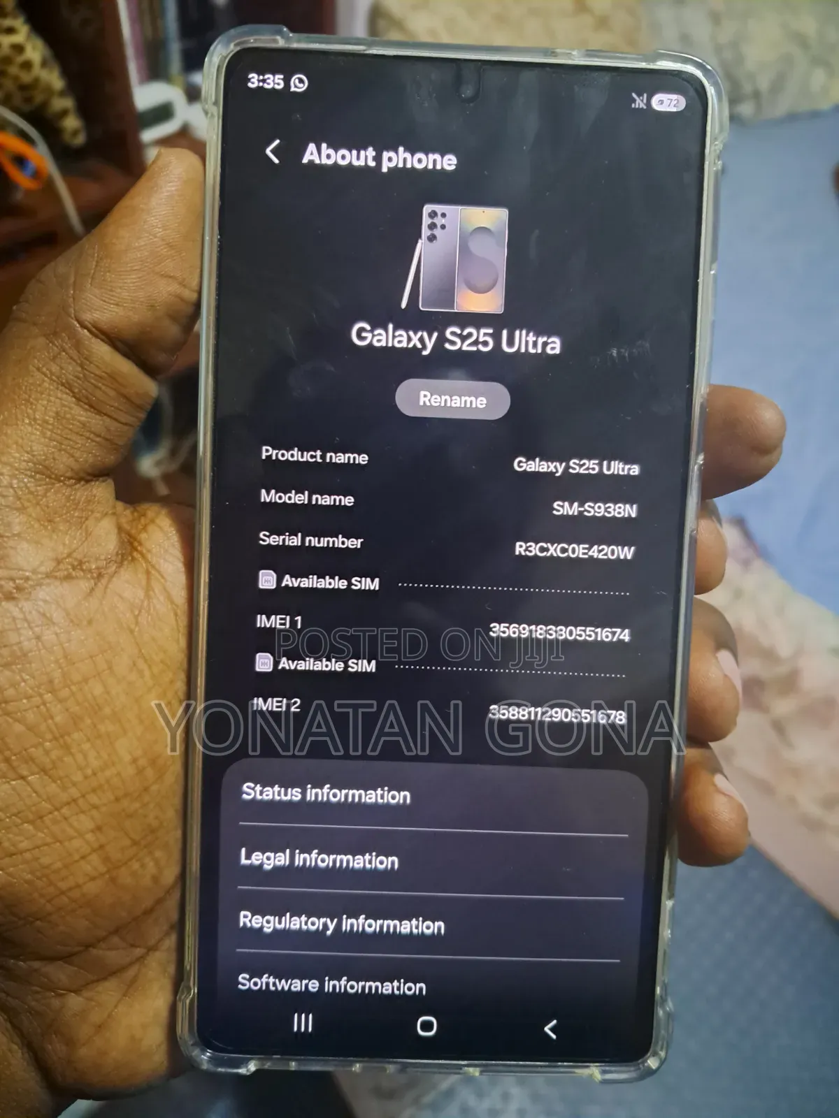 New Samsung Galaxy S25 Ultra 512 GB Gray