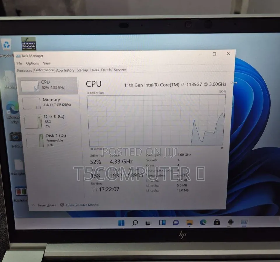 New Laptop HP EliteBook 840 G8 16GB Intel Core i5 SSD 512GB