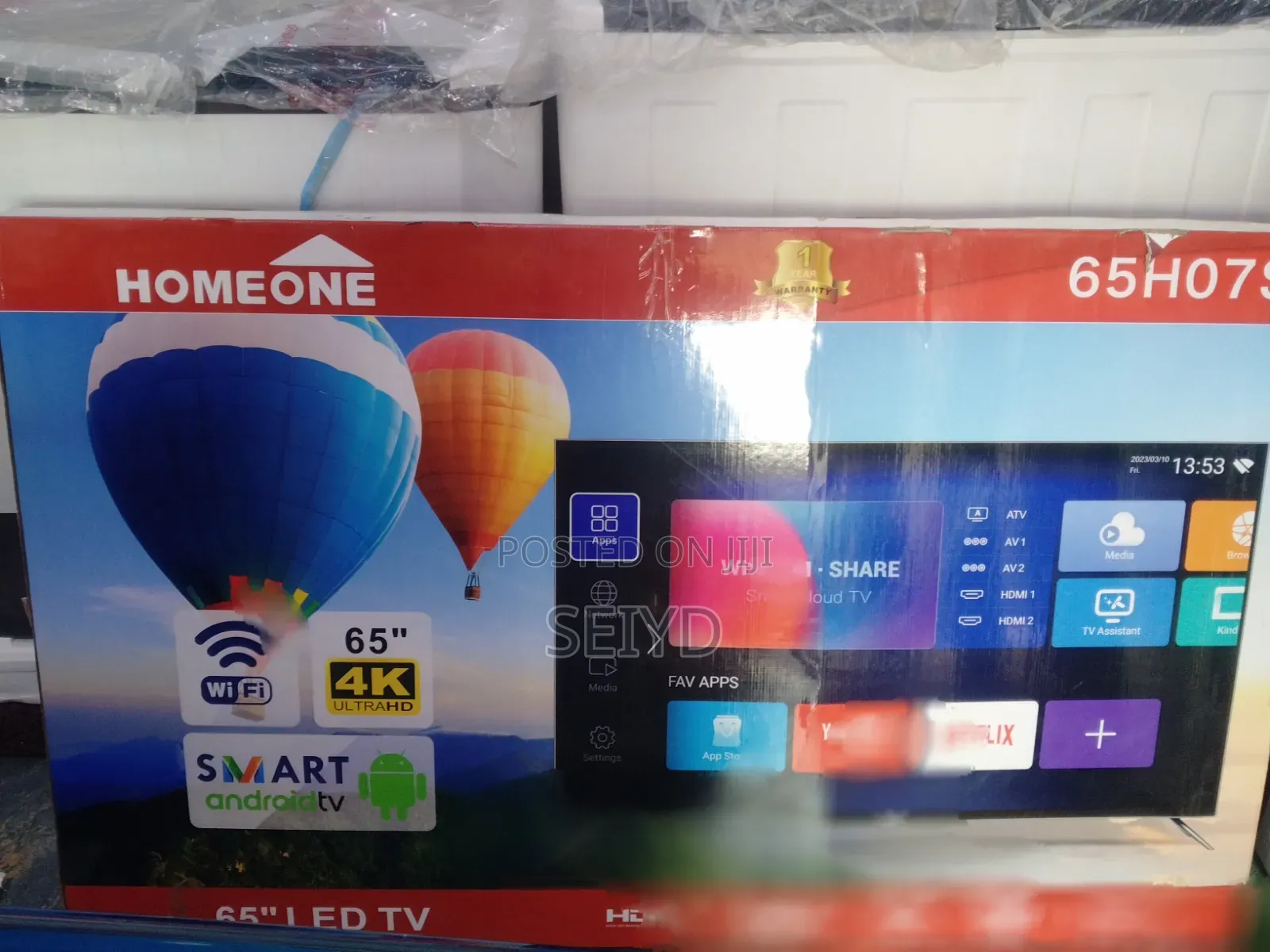Homeone TV 65 Inch 4k Smart