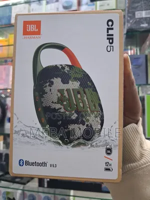 Original JBL CLIP 5 Portable Bluetooth Speaker IP67 Waterproof Extra