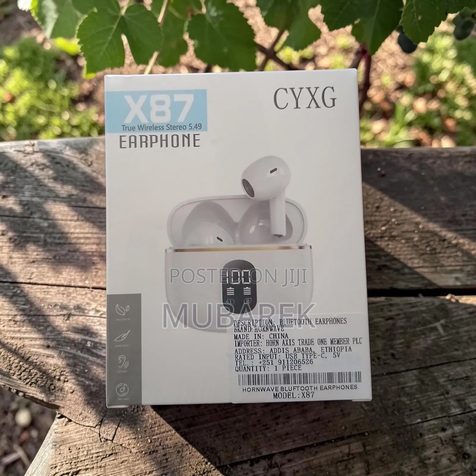 X87 CYXG Earphones | سماعة ذكية لاسلكية