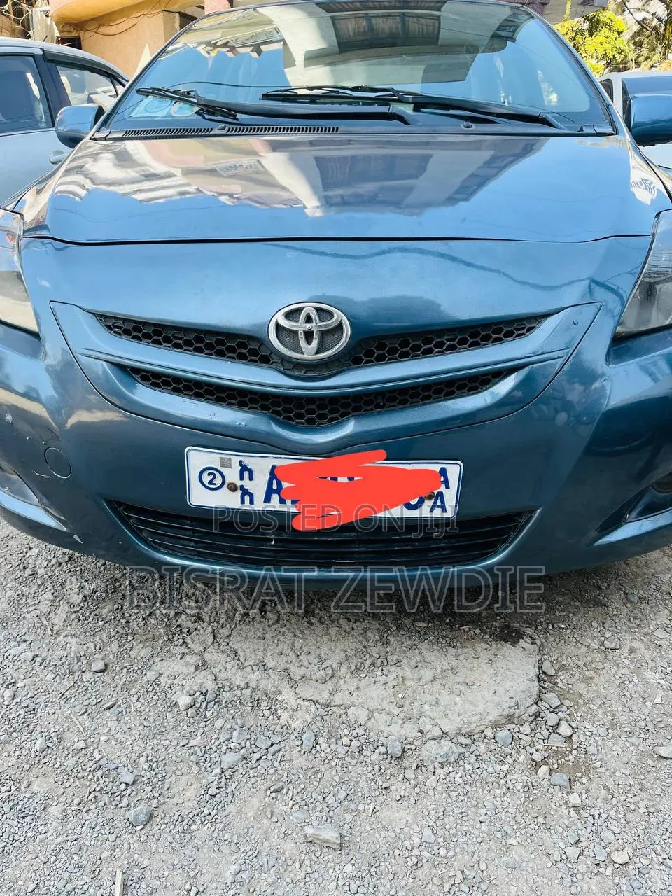 Toyota Yaris 2007 Blue