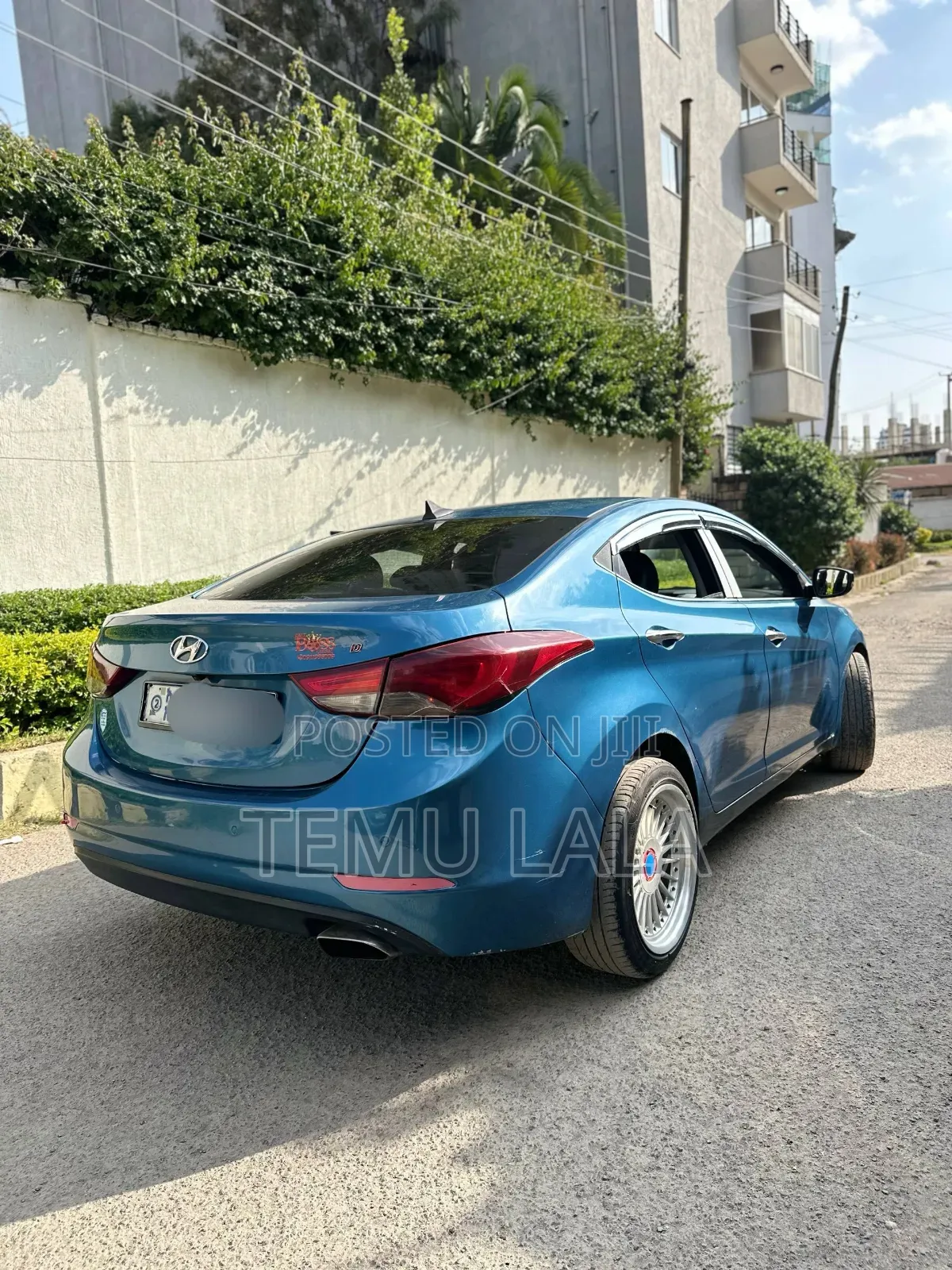 Hyundai Avante 2015 Blue
