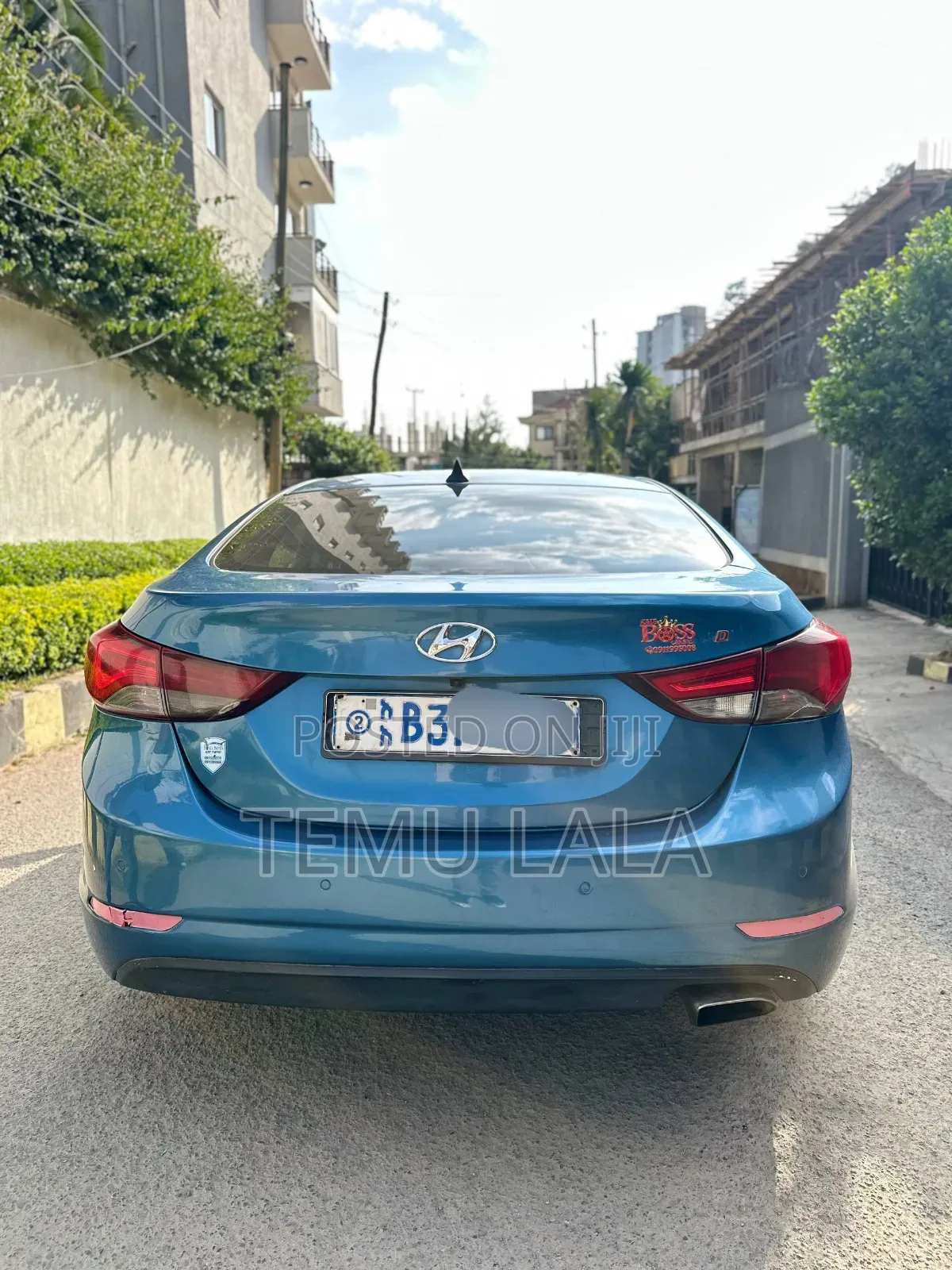 Hyundai Avante 2015 Blue