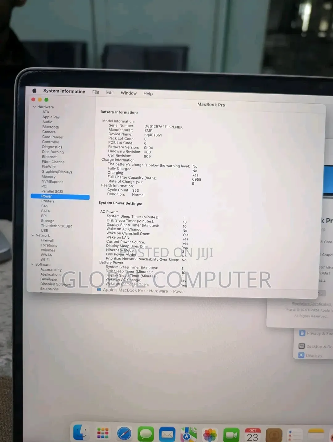 Laptop Apple MacBook Pro 2019 16GB Intel Core i7 SSD 1T