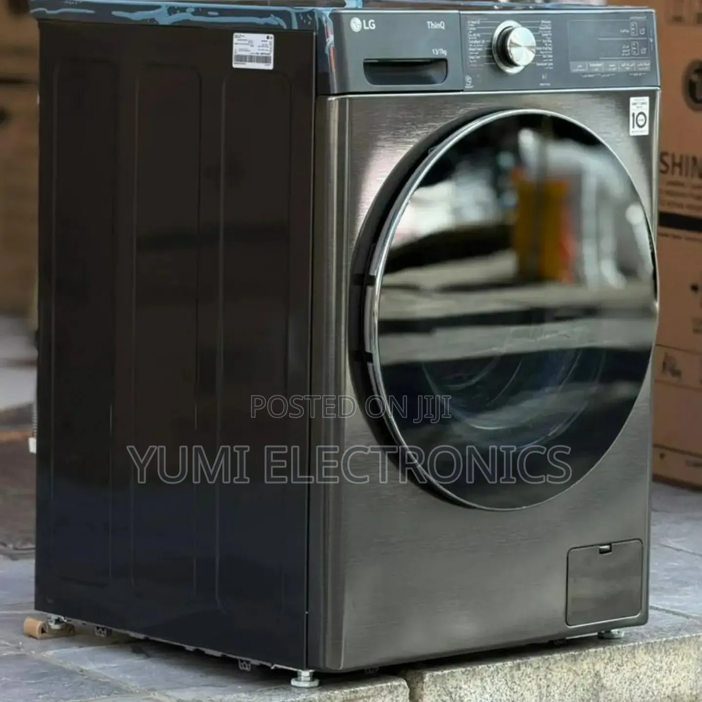 LG 13KG Washer / 7KG Dryer Front Load Washing Machine - WDR1307PBP