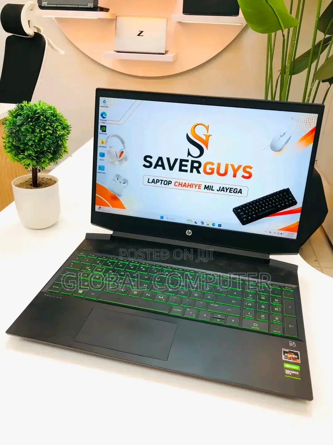 New Laptop HP Pavilion Power 15 16GB AMD Ryzen 7 SSD 512GB