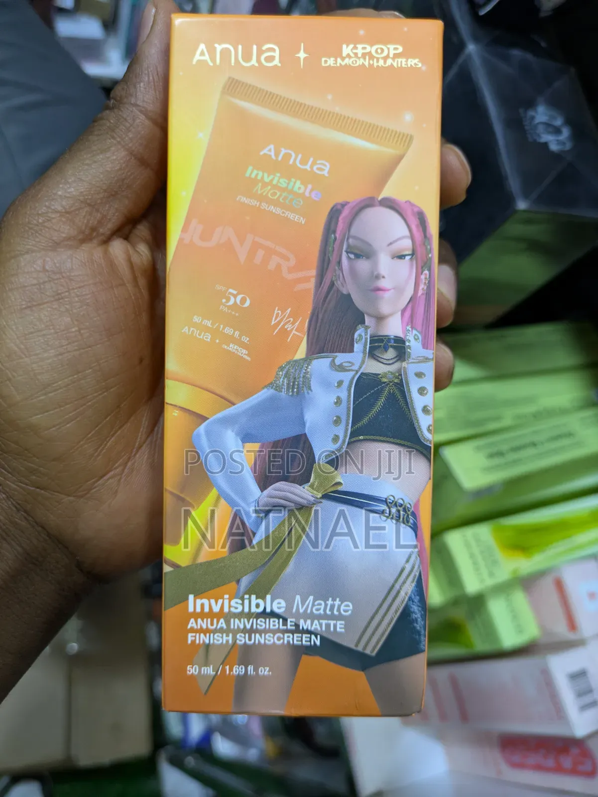 Anua Invisible Matte Finish Sunscreen SPF 50 (K-Pop Demon Hunters SPL