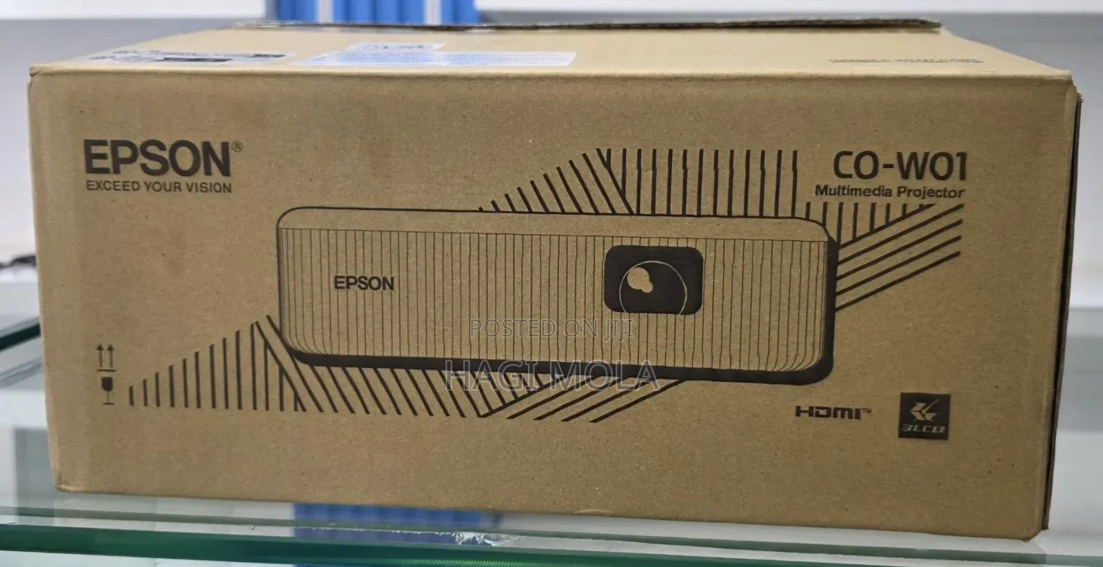 Brand New Packed With Cartoon
Epson Projector 
Model :
