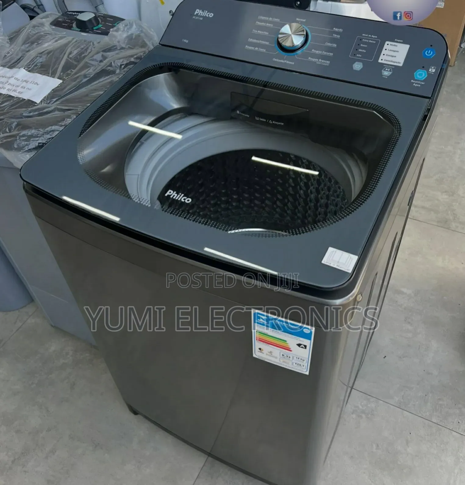 Philco 14KG Top Load Automatic Washing Machine - Brand New
