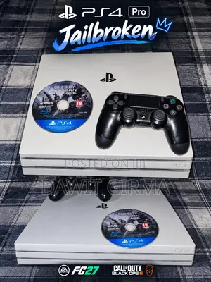 PS4 Pro  UK Home Used 1TB SSD 1 Controller