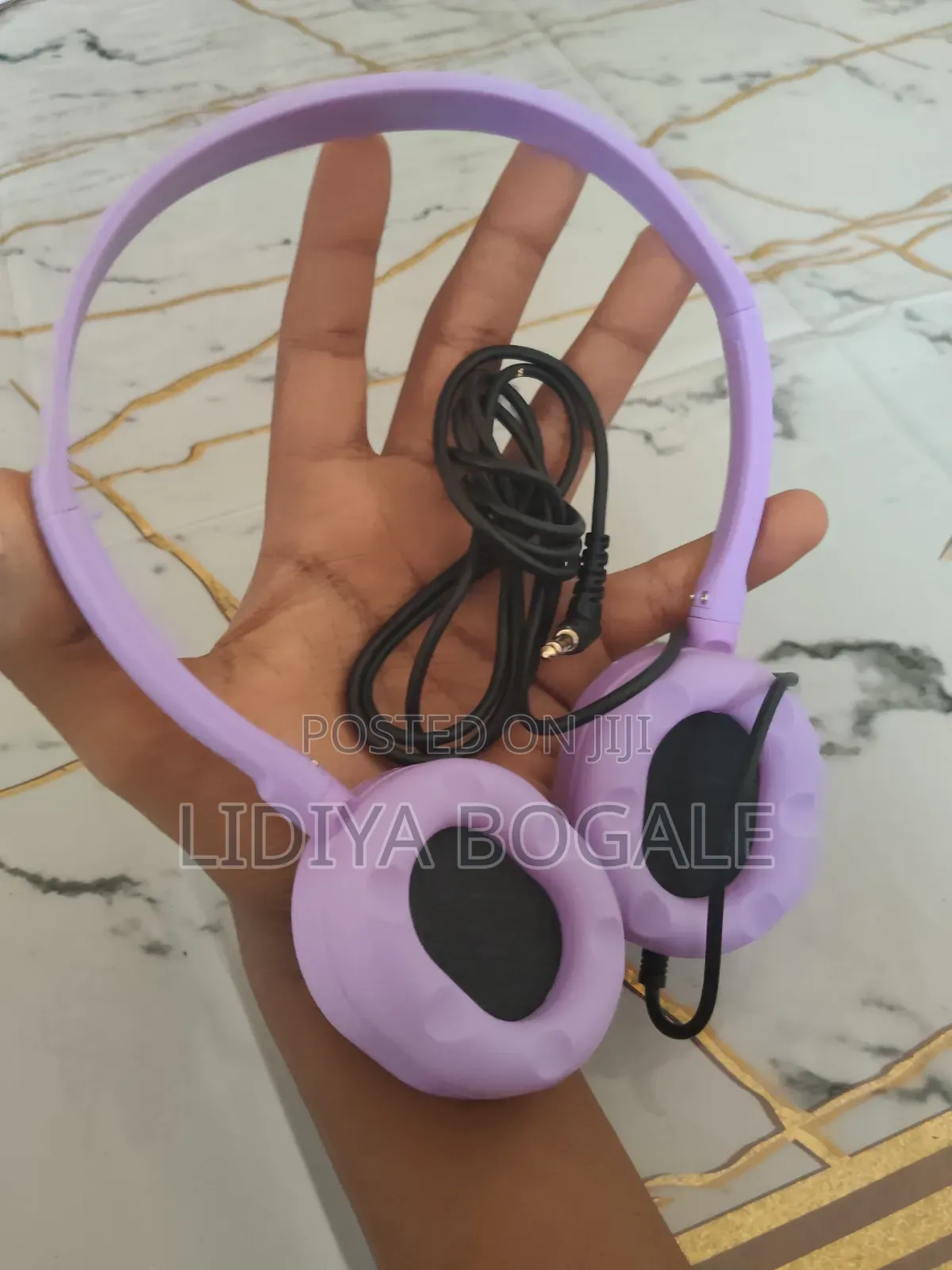 2 Colors Headphone Pink and Purple