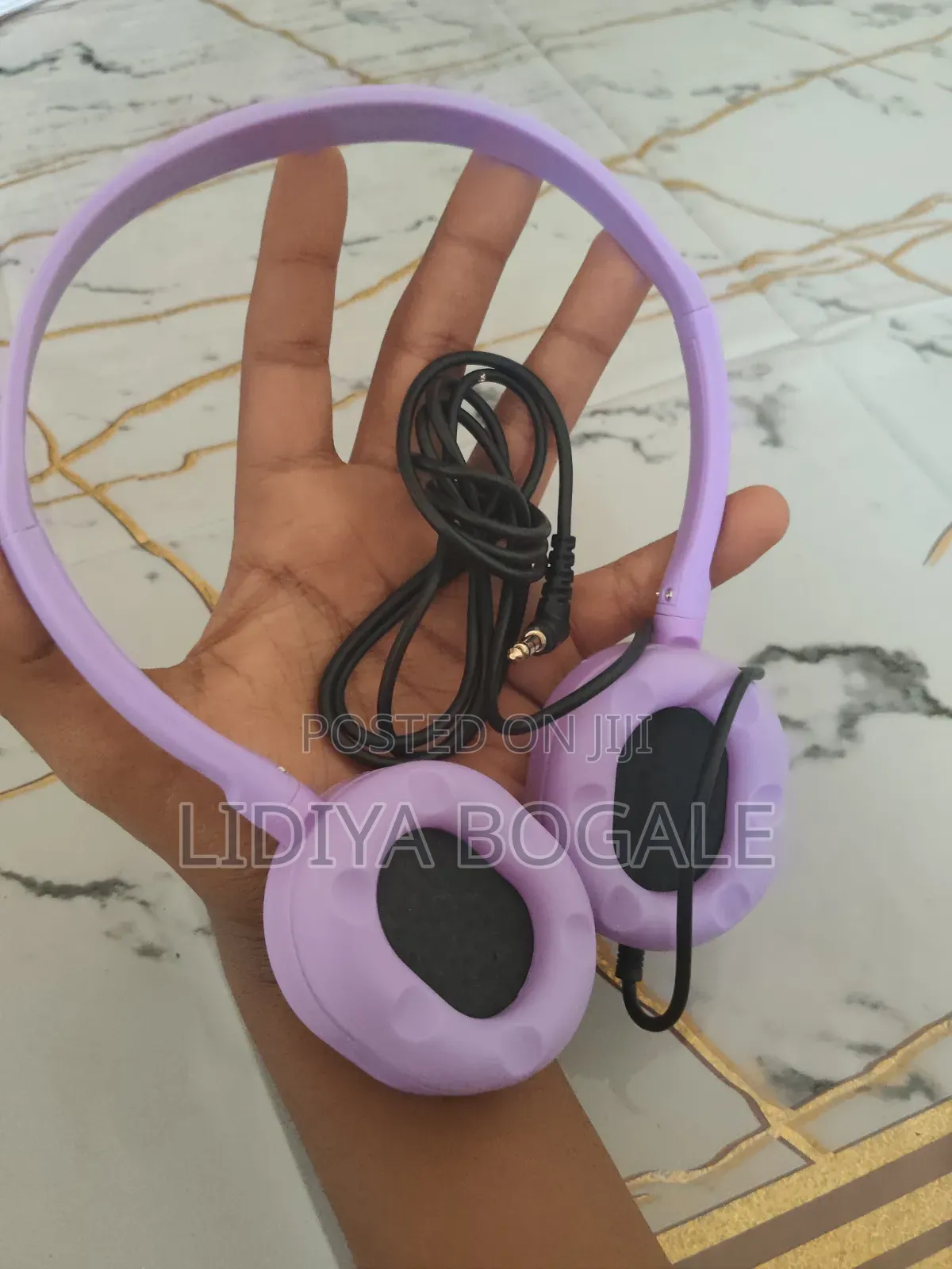 2 Colors Headphone Pink and Purple