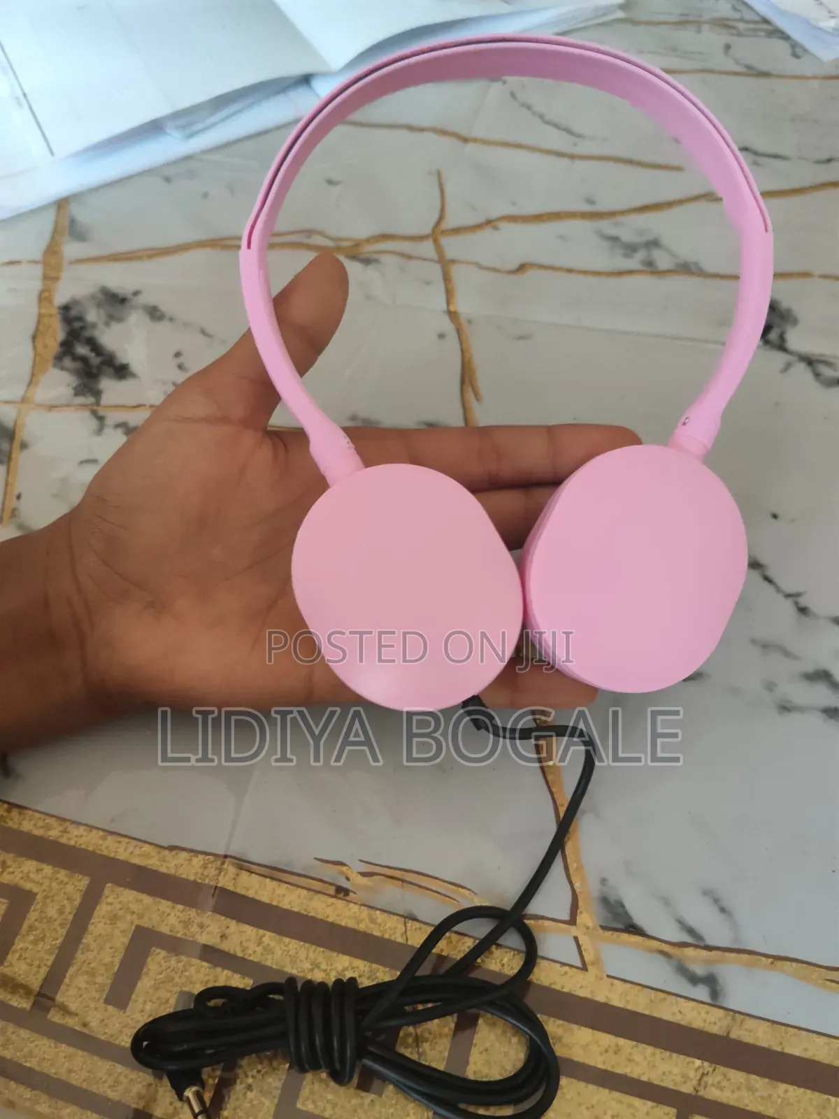 2 Colors Headphone Pink and Purple