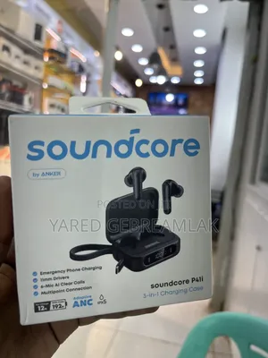 SOUNDCORE P41i by Anker – 3-in-1 Charging Case Powerful Battery.