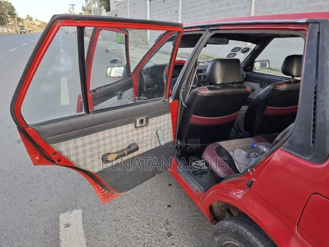 Toyota Corolla II 1988 Red