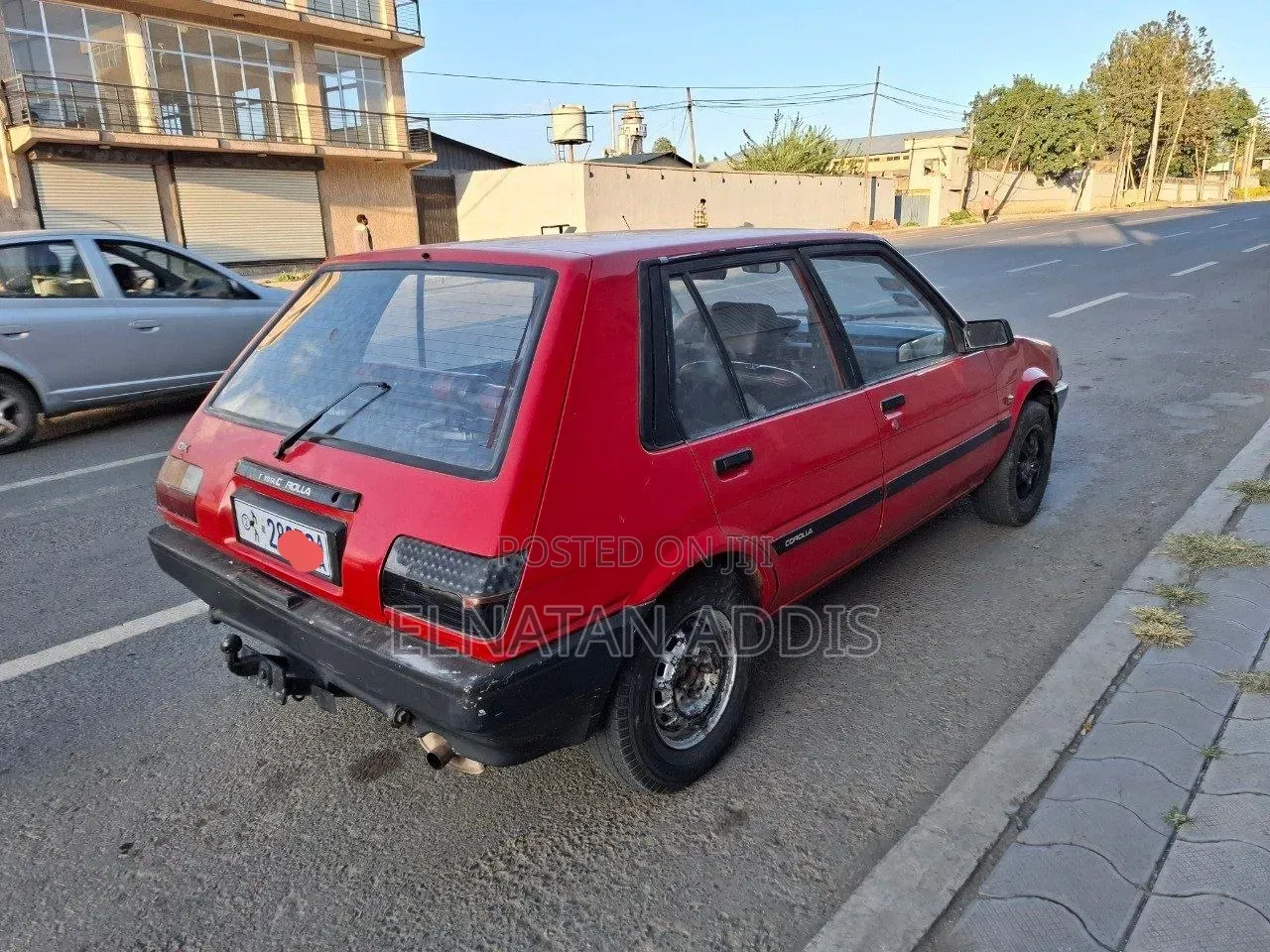 Toyota Corolla II 1988 Red