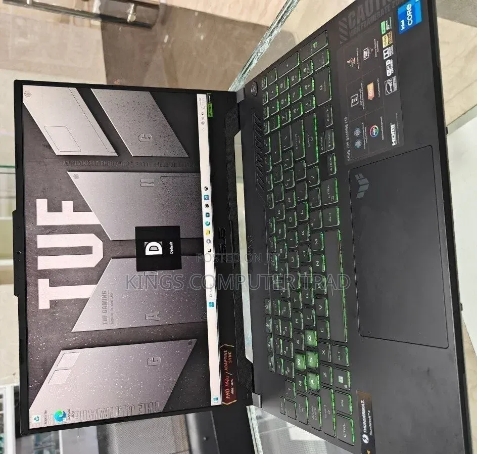 New Laptop Asus TUF Gaming A15 16GB Intel Core i7 SSD 512GB