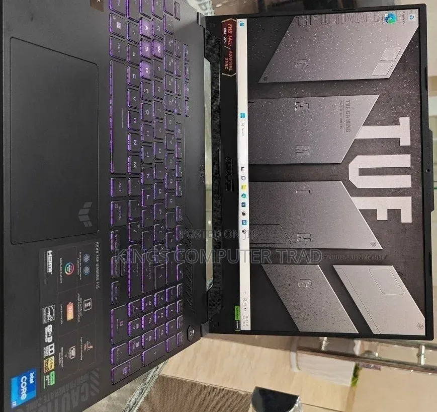 New Laptop Asus TUF Gaming A15 16GB Intel Core i7 SSD 512GB