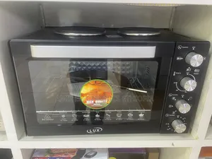 Lux 60-Liter Mini Oven With 2 Hot Plates.
