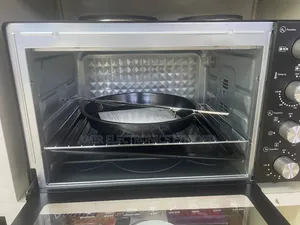 Lux 60-Liter Mini Oven With 2 Hot Plates.